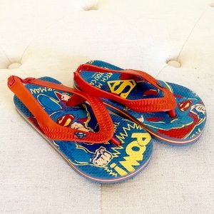SuperMan flipflops